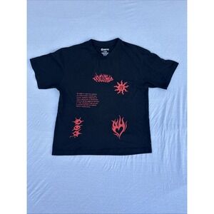 RGSTR Focus Vision Teddy T-Shirt Sz L 100% Cotton Limited Run Crewneck